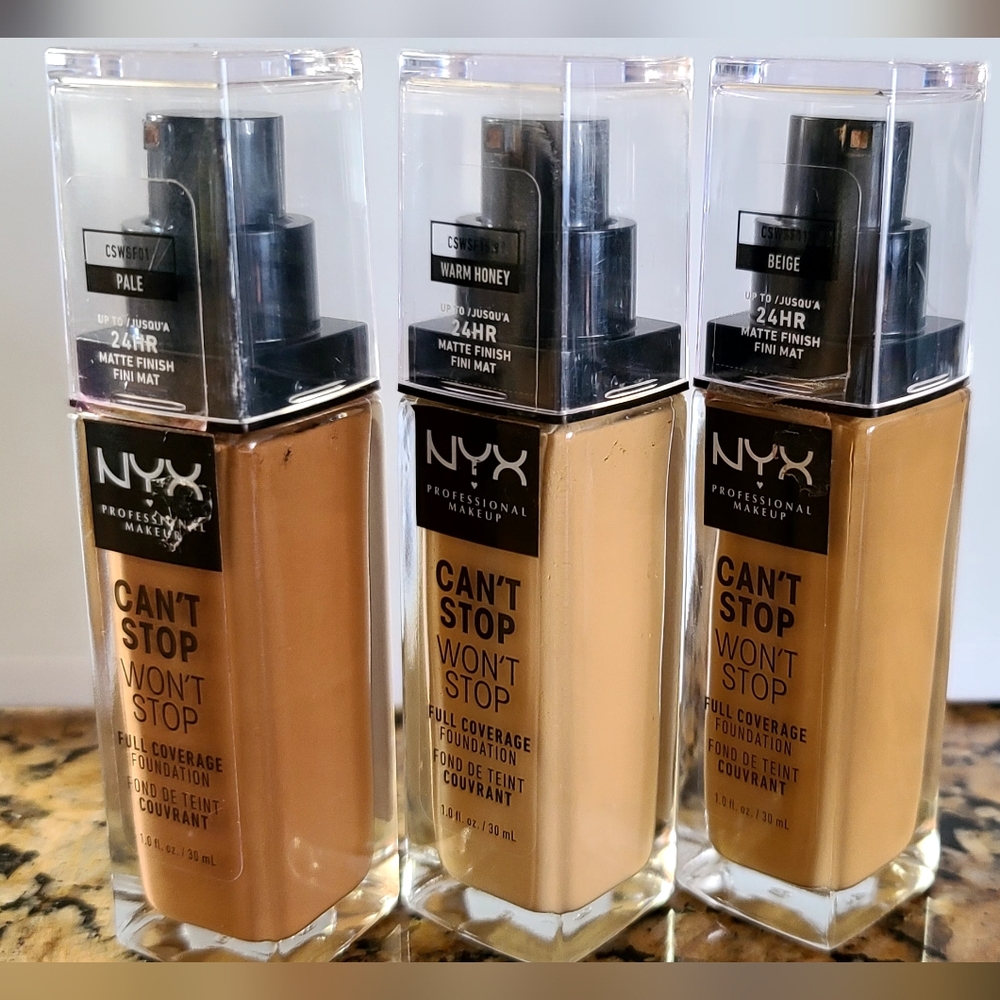 Can't Stop Won't Stop 24HR Full Coverage Matte Foundation